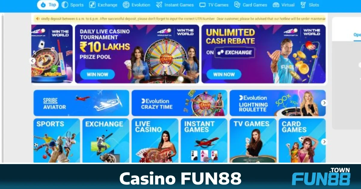 Hướng dẫn tham gia Casino Fun88