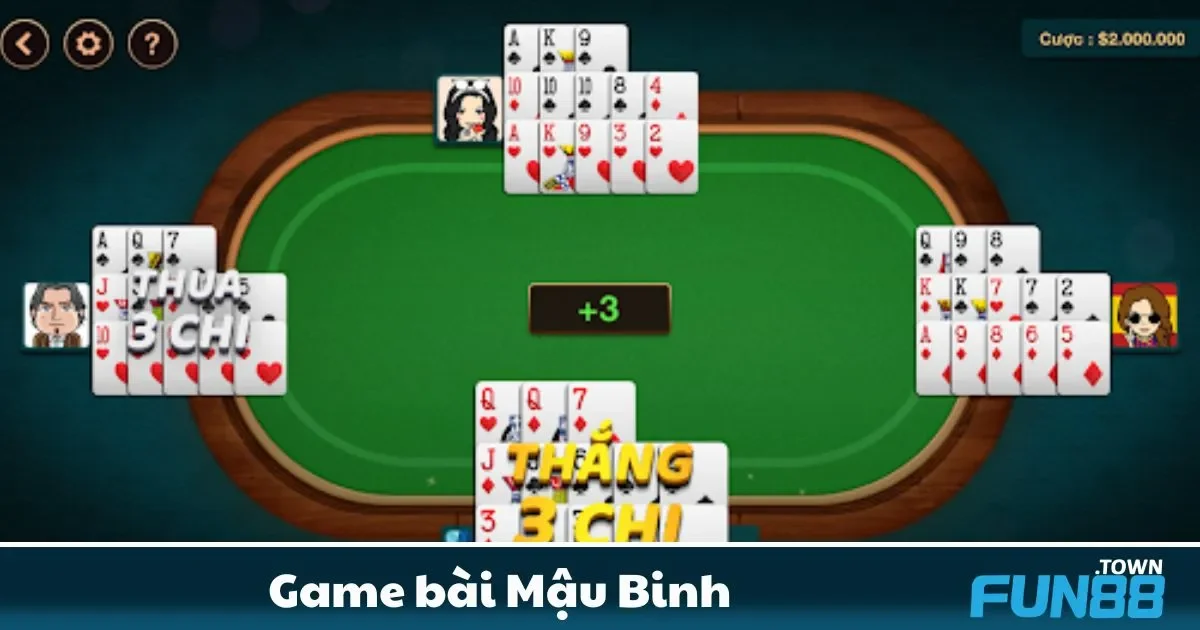 Game bài Mậu Binh Fun88 – Tựa Game Tư Duy 2 Mậu Binh Fun88 Là Gì? Tìm Hiểu Quy Tắc Chơi Từng Bước