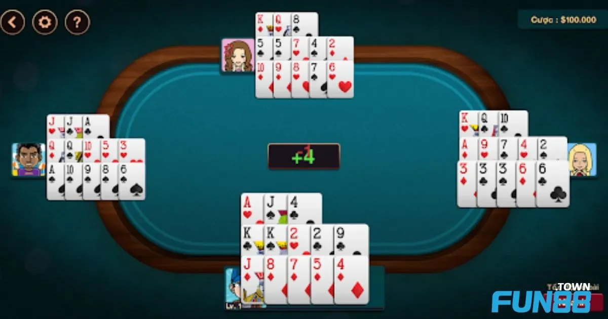 Game bài Mậu Binh Fun88 – Tựa Game Tư Duy 3 Quy Tắc Tính Điểm Trong Mậu Binh