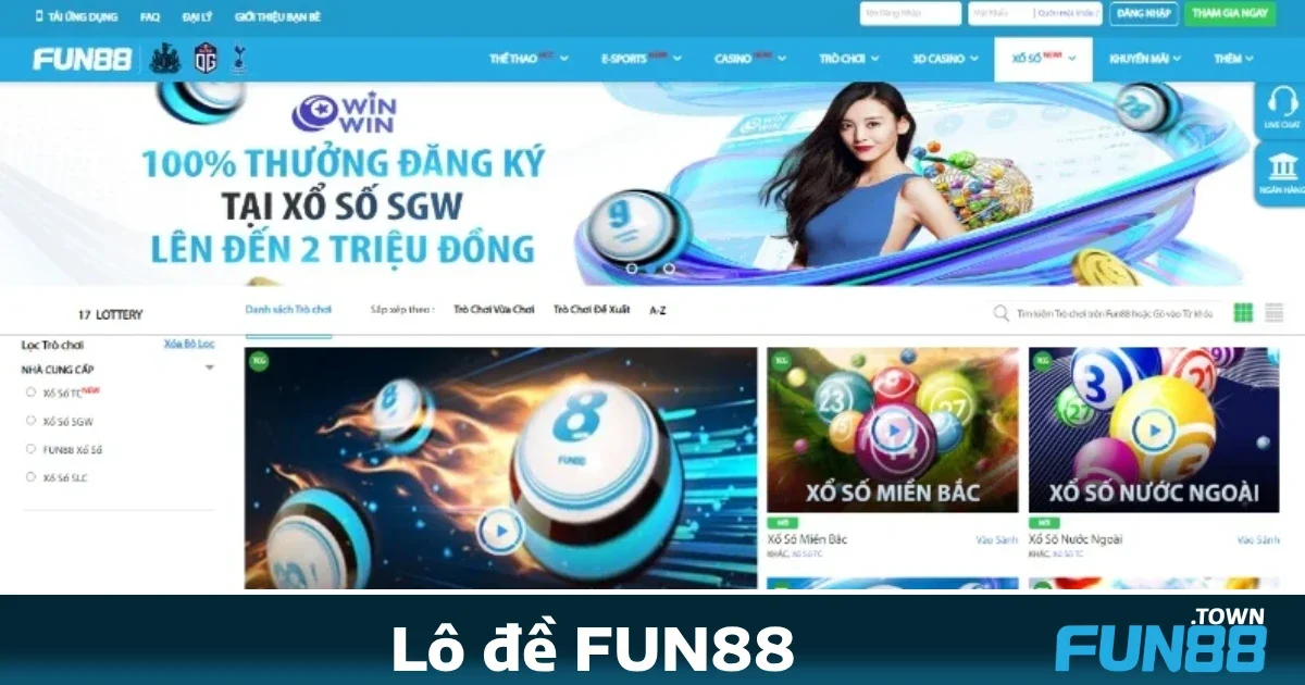 Điểm nổi bật khi chơi Lô đề Fun88
