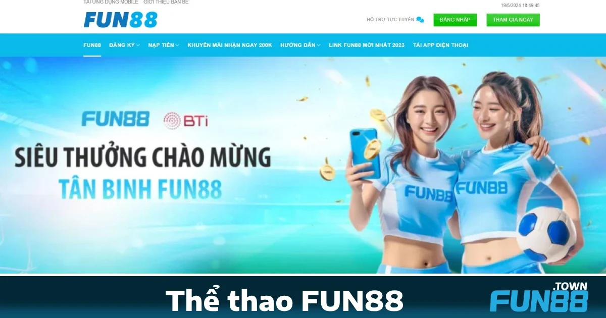 Thể thao Fun88 1 Điểm mạnh khi chơi Thể thao Fun88