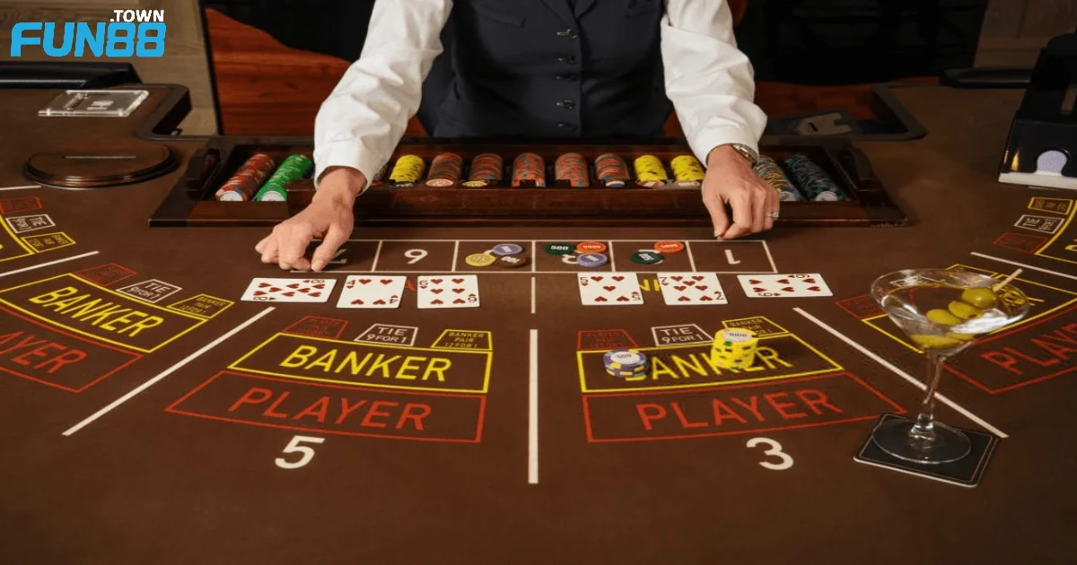 Quy tắc tính điểm cơ bản trong Baccarat