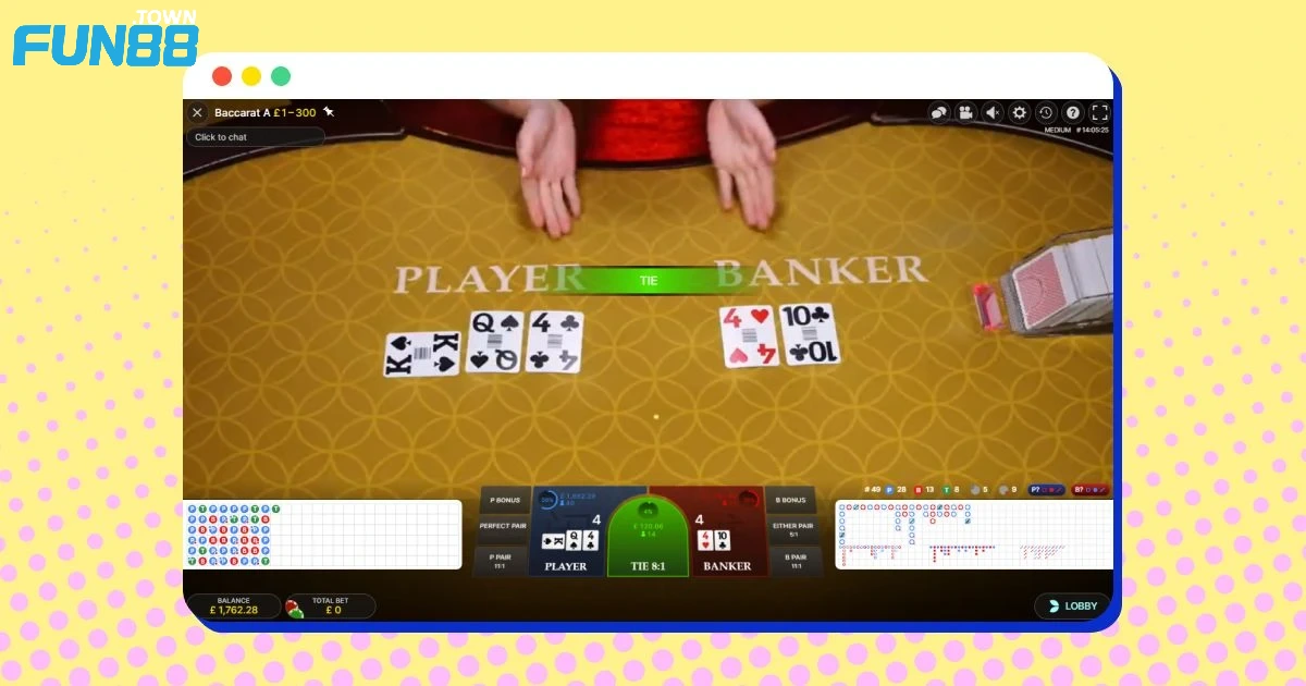 Chiến Thuật Chơi Baccarat Fun88 – Lối Đi Khác Biệt, Dễ Thắng 2 Khám phá những chiến thuật chơi Baccarat hot nhất hiện nay