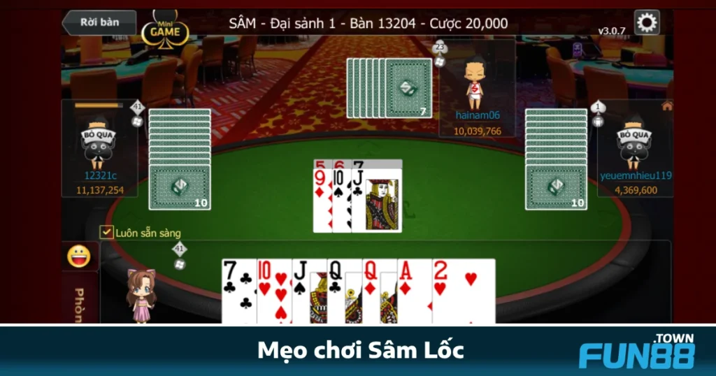 Mẹo Chơi Sâm Lốc Fun88 – Cách Thắng Dễ Hơn Bạn Tưởng